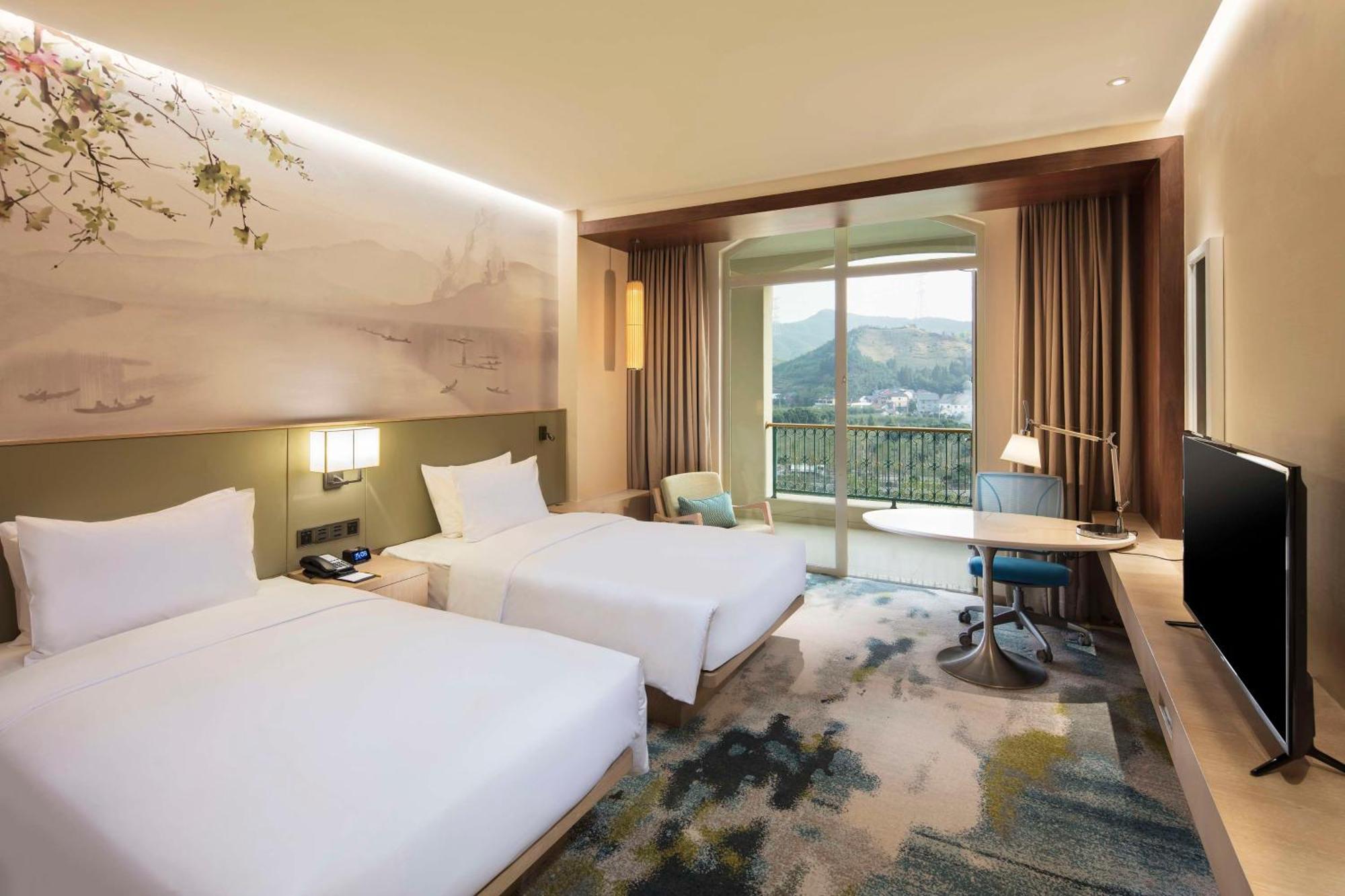 Hilton Garden Inn Hangzhou Lu'Niao Anji Exterior foto