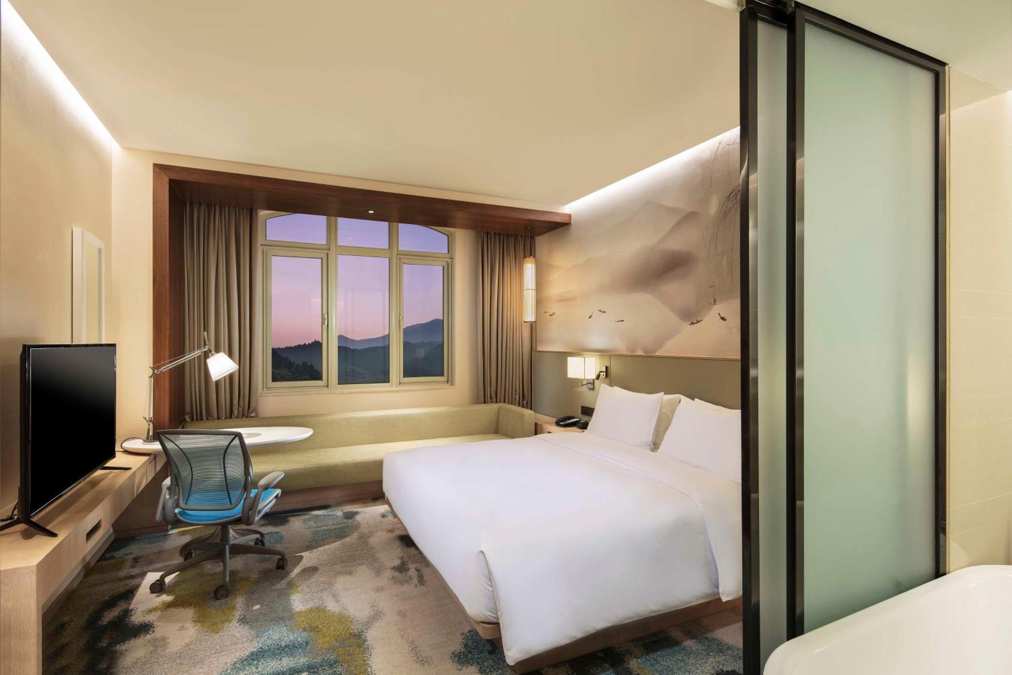 Hilton Garden Inn Hangzhou Lu'Niao Anji Exterior foto
